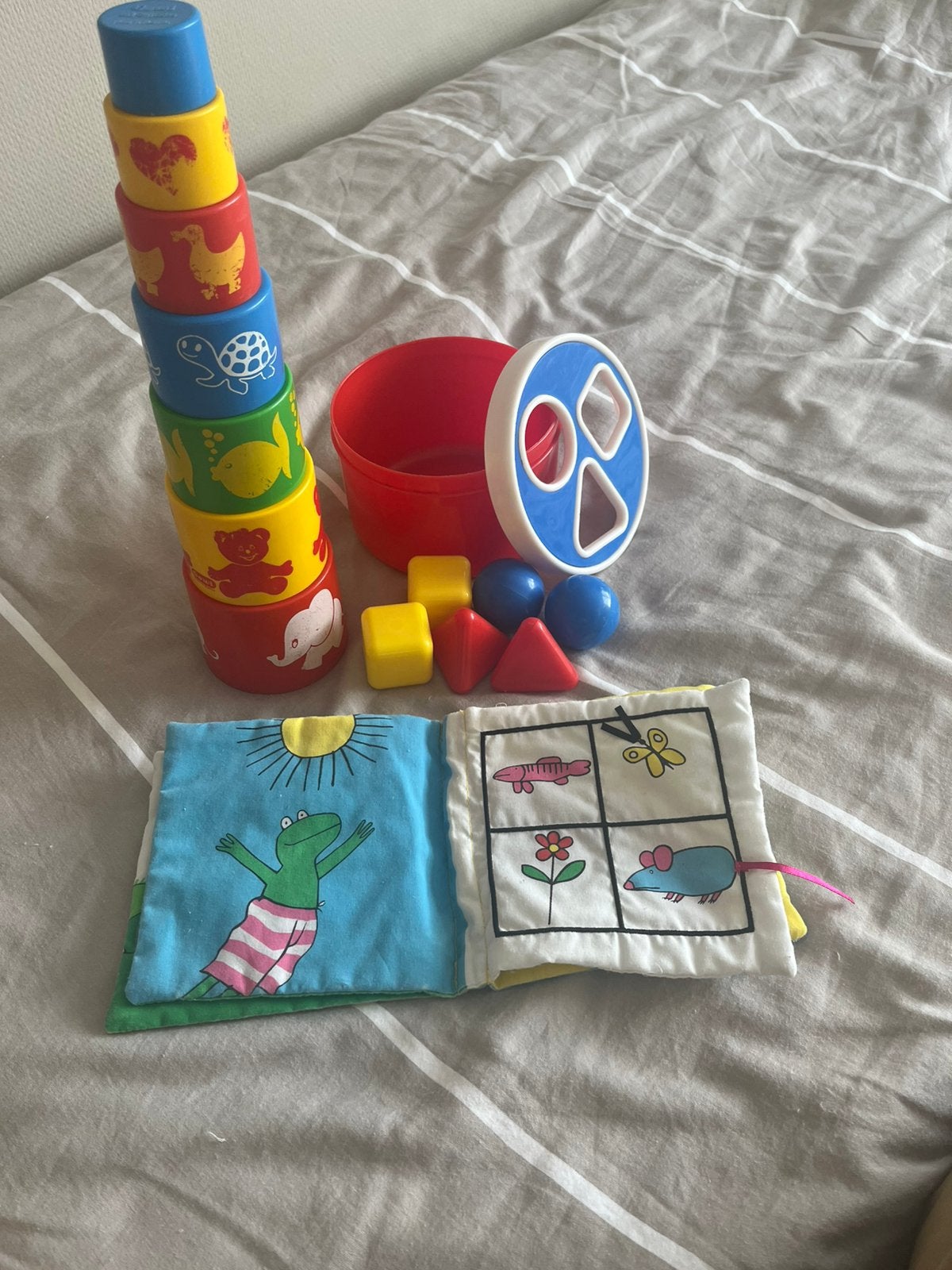 Baby speelgoed oa ( vintage ambi toys vormenstoof), Ophalen of Verzenden, Gebruikt, Jongen of Meisje