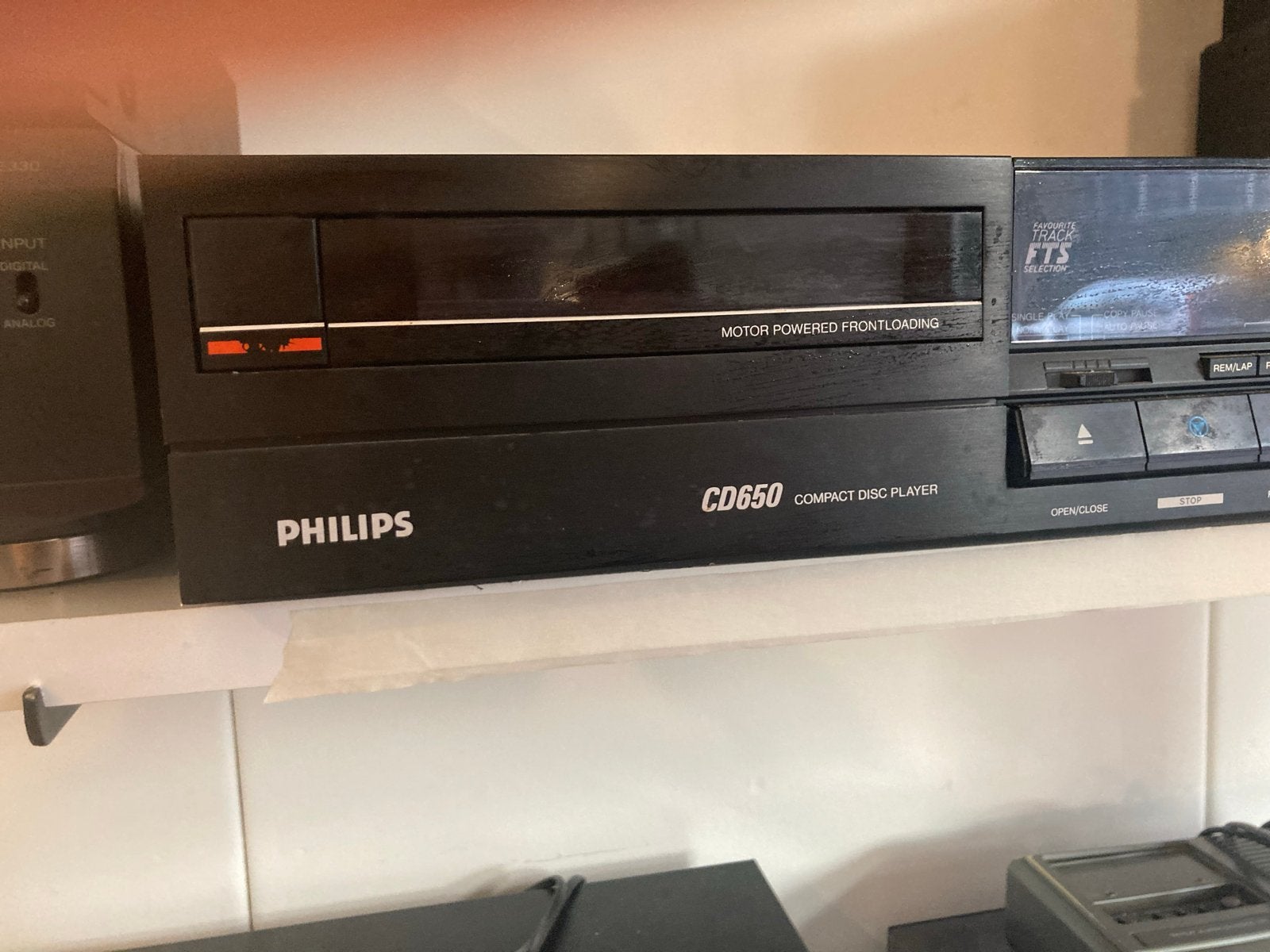 Philips CD650 Compact Disc Speler - Vintage Audio, Audio, Tv en Foto, Ophalen of Verzenden, Gebruikt, Philips