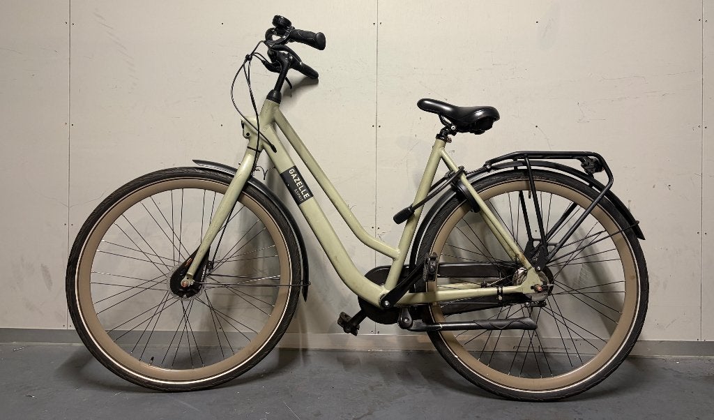 Gazelle dammesfietsen, Ophalen, Versnellingen, Schijfrem, Gazelle