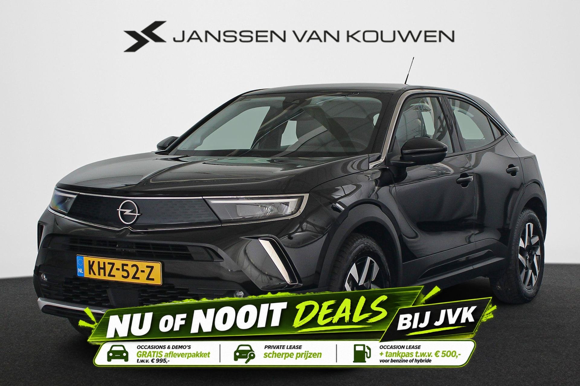 Opel Mokka-e Elegance 50-kWh 11kw bl. Apple CarPlay Achterui
