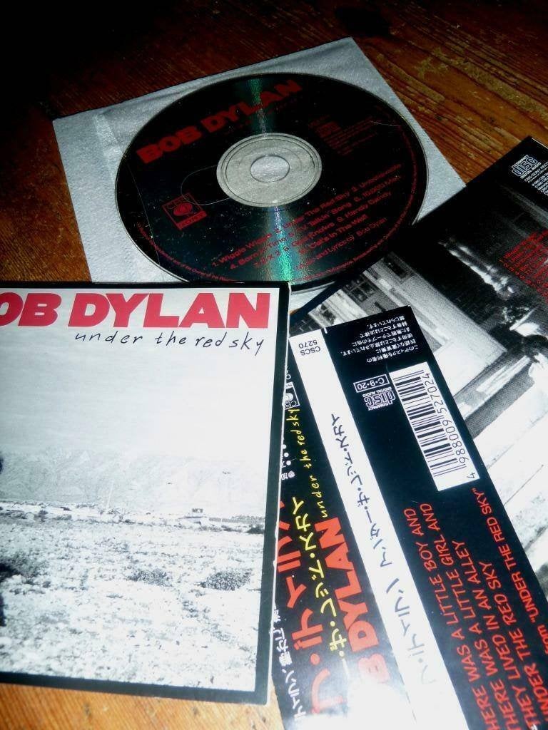 Bob Dylan "Under The Red Sky" Japan CD + obi, Ophalen of Verzenden, Zo goed als nieuw