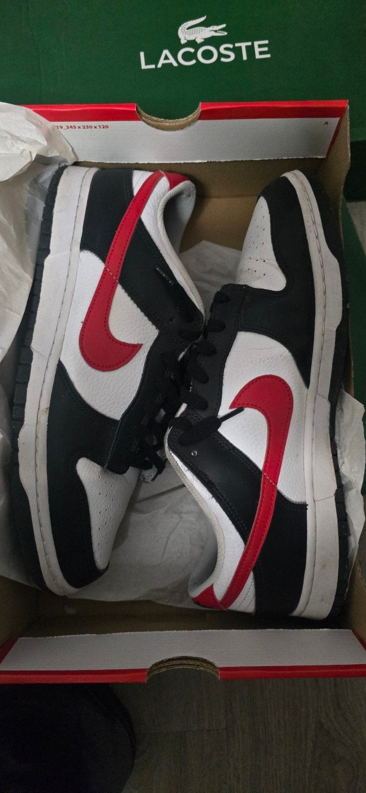 NIKE DUNK LOW RED PANDA MAAT 46, Overige kleuren, Nike, Ophalen of Verzenden, Gedragen