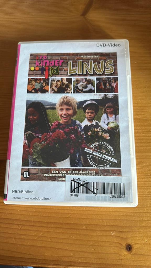 Kindertijd linus dvd, Cd's en Dvd's, Alle leeftijden, Ophalen, Zo goed als nieuw
