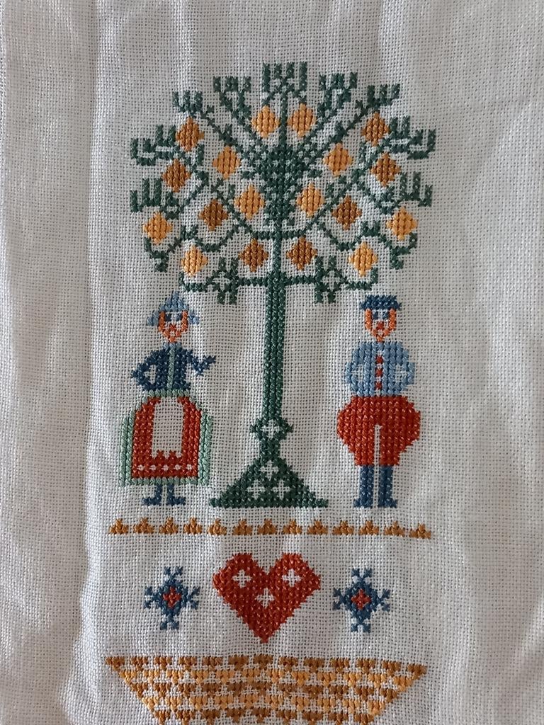 Klokkenkleedje voor antieke Friesche staartklok, Antiek en Kunst, Antiek | Klokken, Ophalen of Verzenden