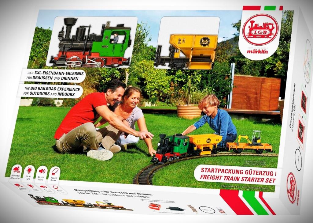 LGB startset Nr 70403 met Stainz lok en wagons, Hobby en Vrije tijd, Treinset, Gelijkstroom, Nieuw, Ophalen of Verzenden