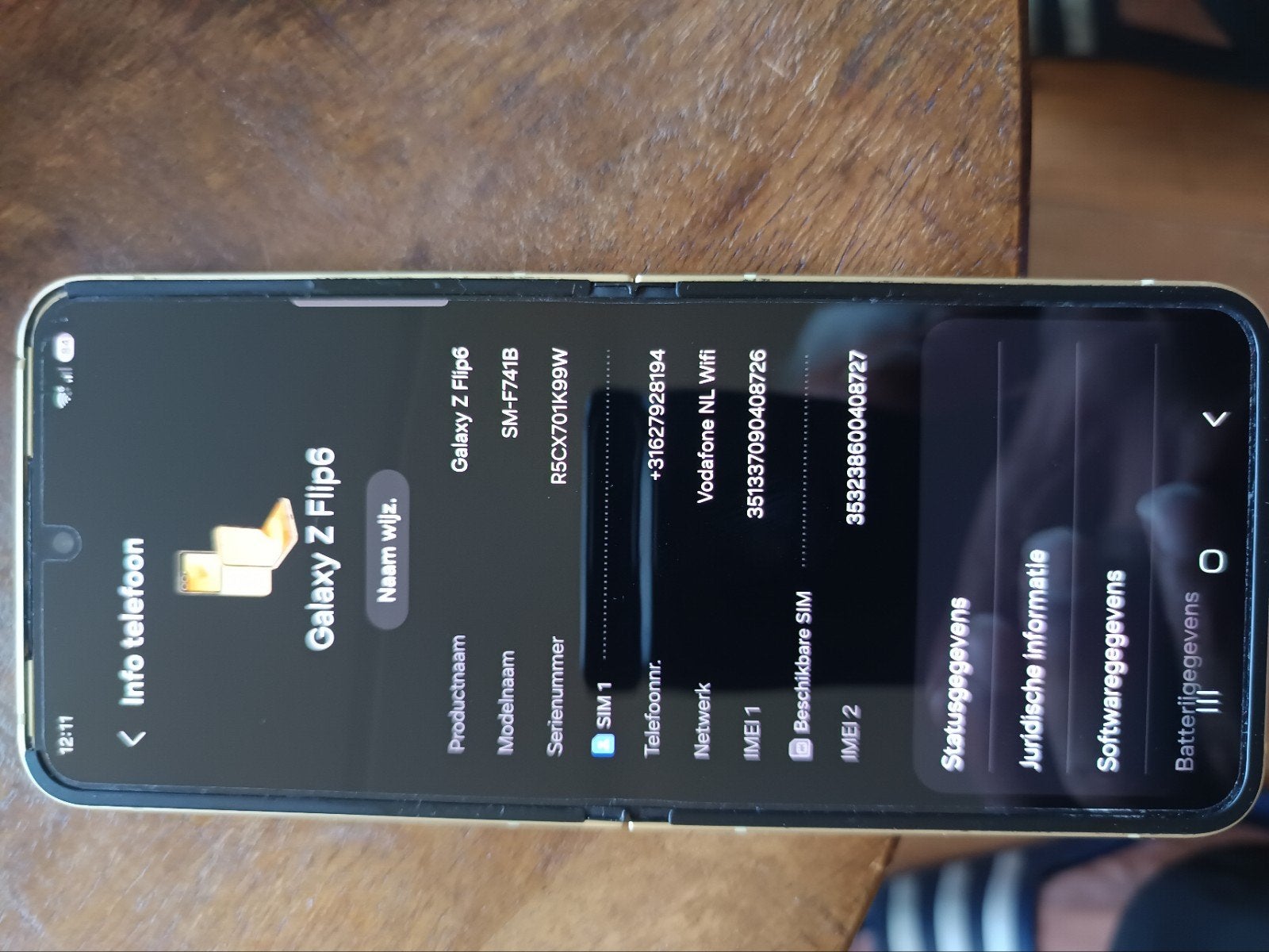 Samsung Galaxy Z Flip6 512GB - 12gb, Ophalen, Touchscreen, 512 GB, Zo goed als nieuw