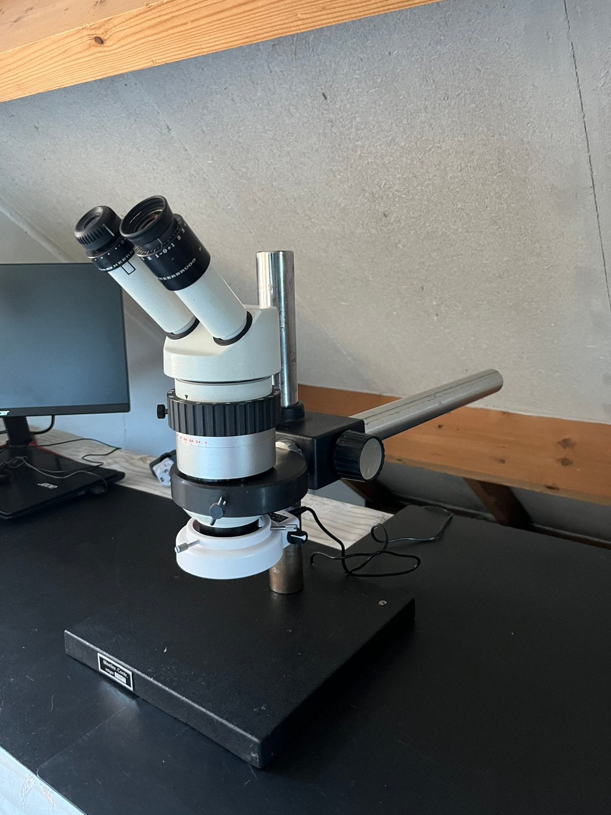 Wild Microscoop, Audio, Tv en Foto, Optische apparatuur | Microscopen, Gebruikt, Stereomicroscoop, Minder dan 400x, Ophalen