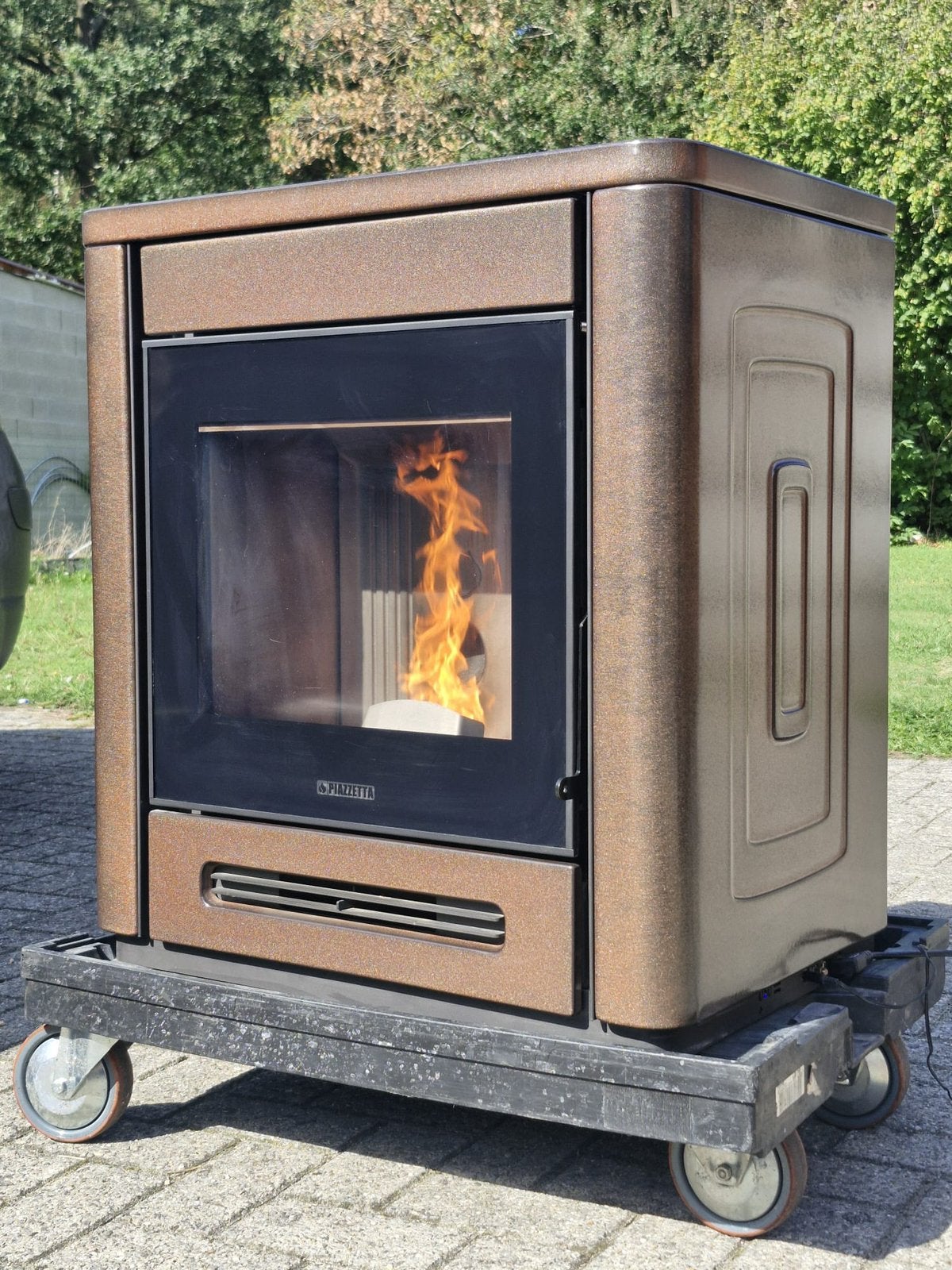 PIAZZETTA PELLETKACHEL MODEL P944, Ophalen, Overige brandstoffen, Zo goed als nieuw, Pelletkachel
