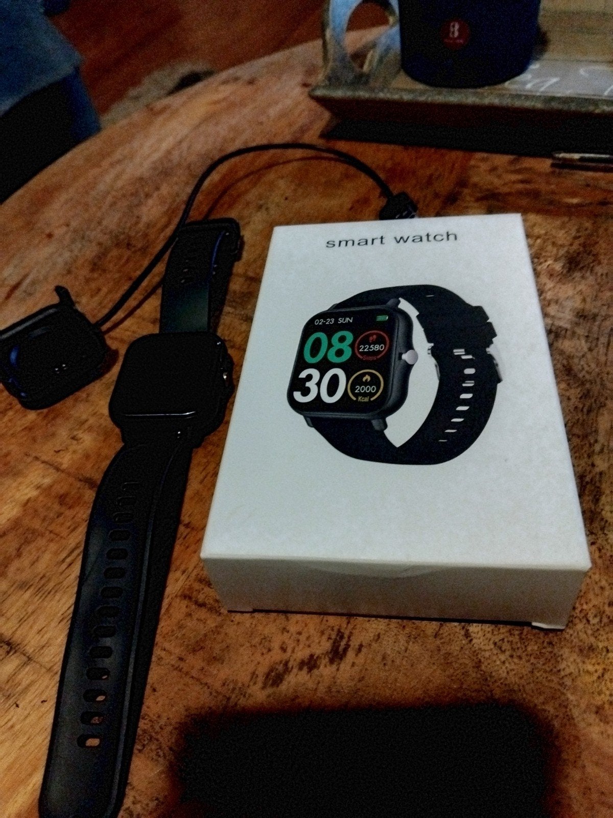 smartwatch, Ophalen of Verzenden, Nieuw, Zwart, Android