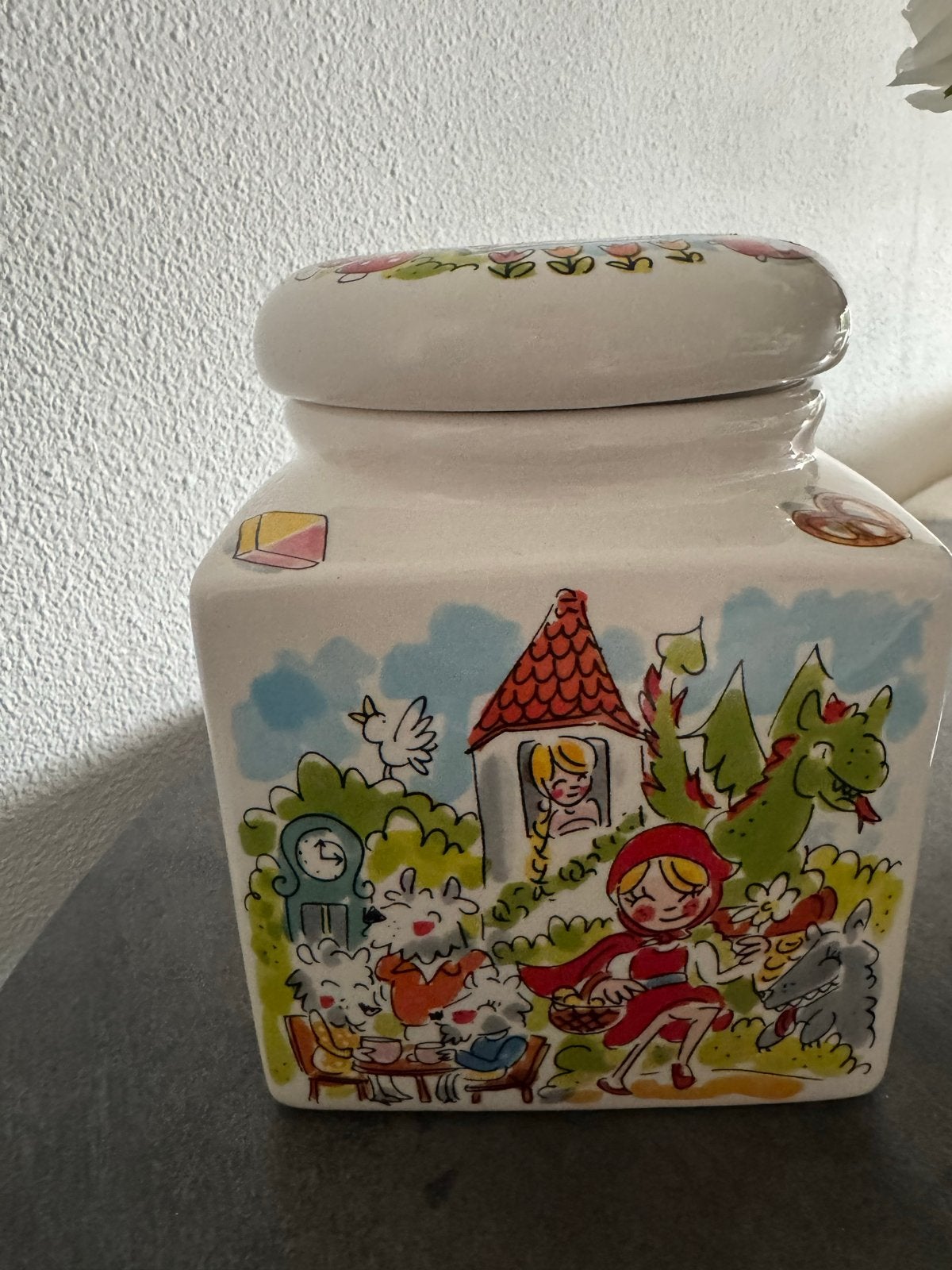 Efteling Koektrommel/Voorraadpot efteling, Ophalen