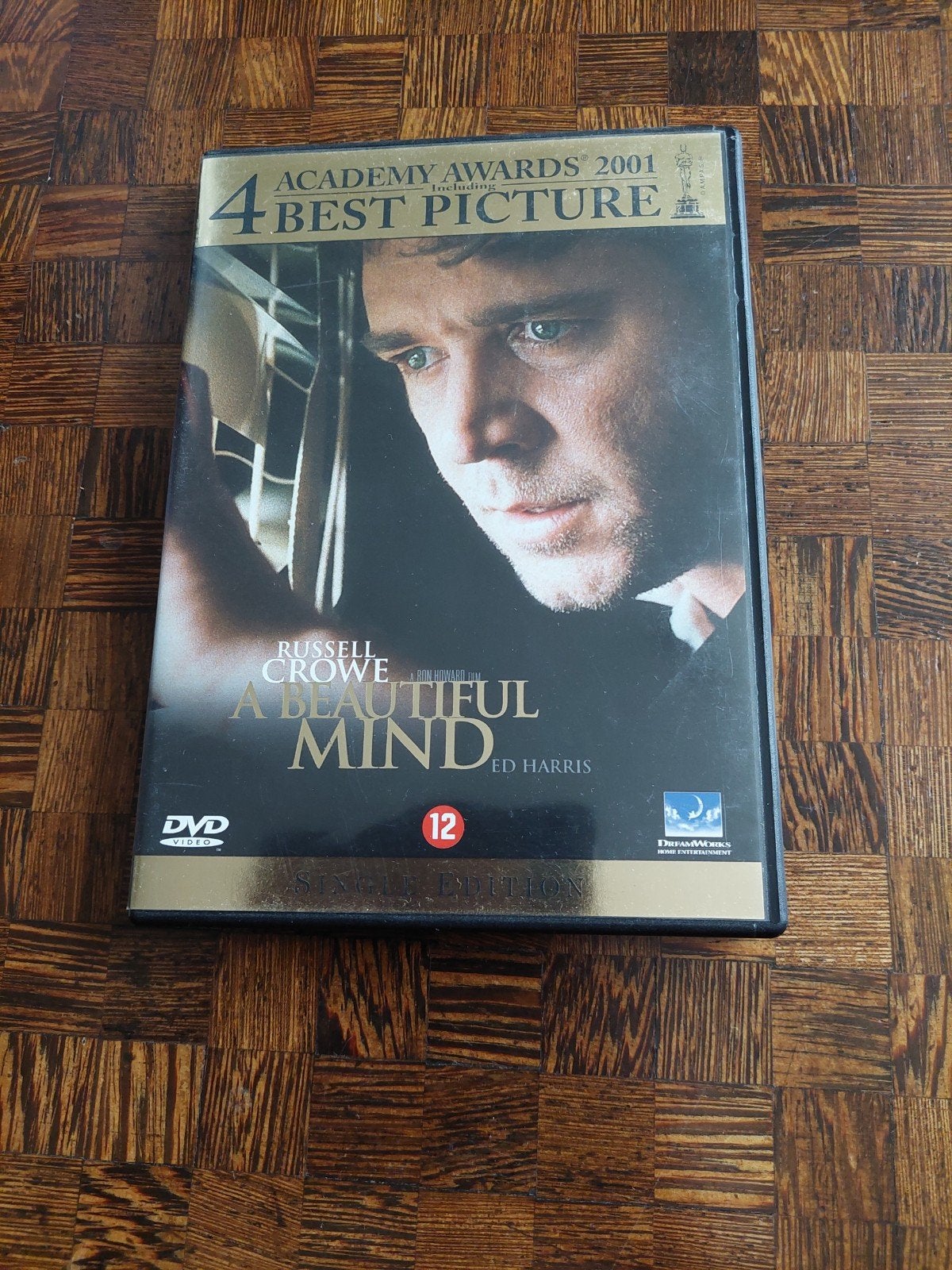 A Beautiful Mind DVD - Special Edition (Academy Awards 2001), Zo goed als nieuw, Vanaf 12 jaar, Nederlands, Verzenden