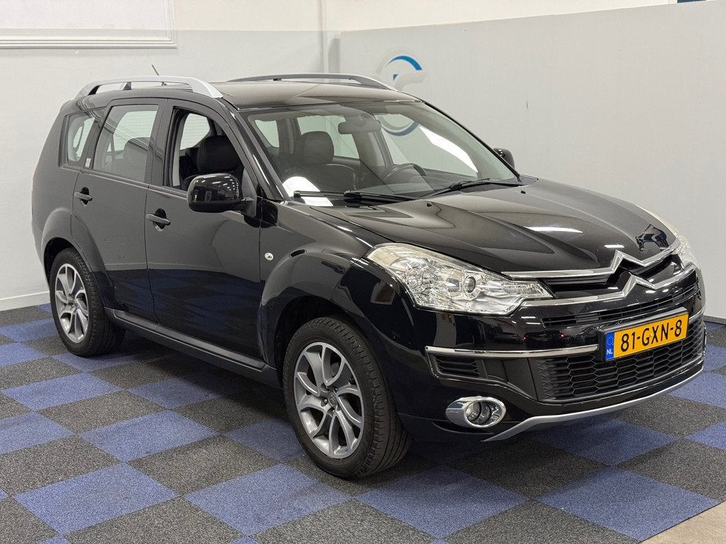 Citroen C-Crosser 2.4-16V Dynamique / 7 ZITTER / AUTOMAAT /, Automaat, 4 cilinders, 7 stoelen, Zwart