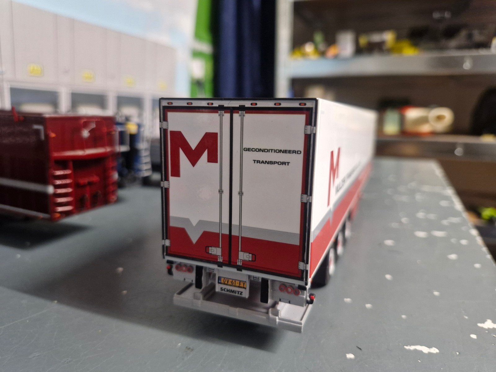 koeltrailer wsi van mulder transport URK, Hobby en Vrije tijd, Ophalen of Verzenden