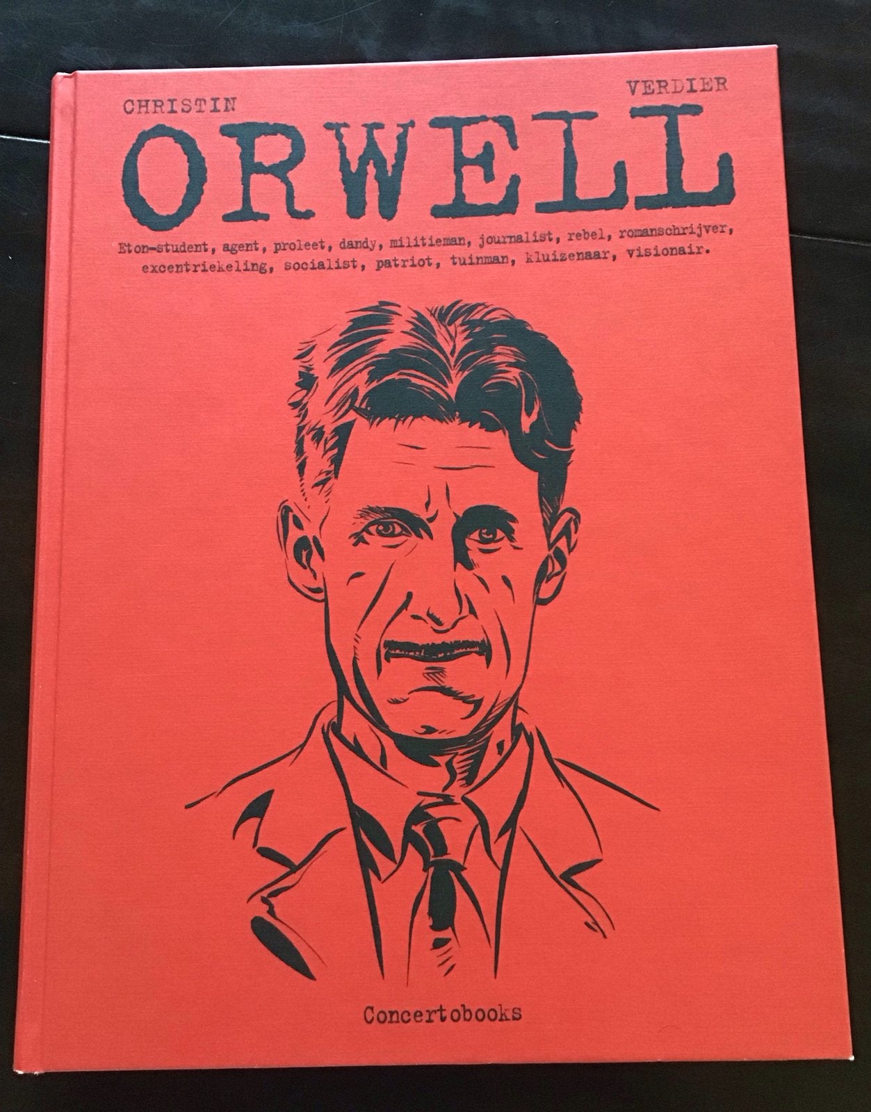 Orwell - Graphic Novel - Christin & Verdier, Eén stripboek, Ophalen of Verzenden, Zo goed als nieuw
