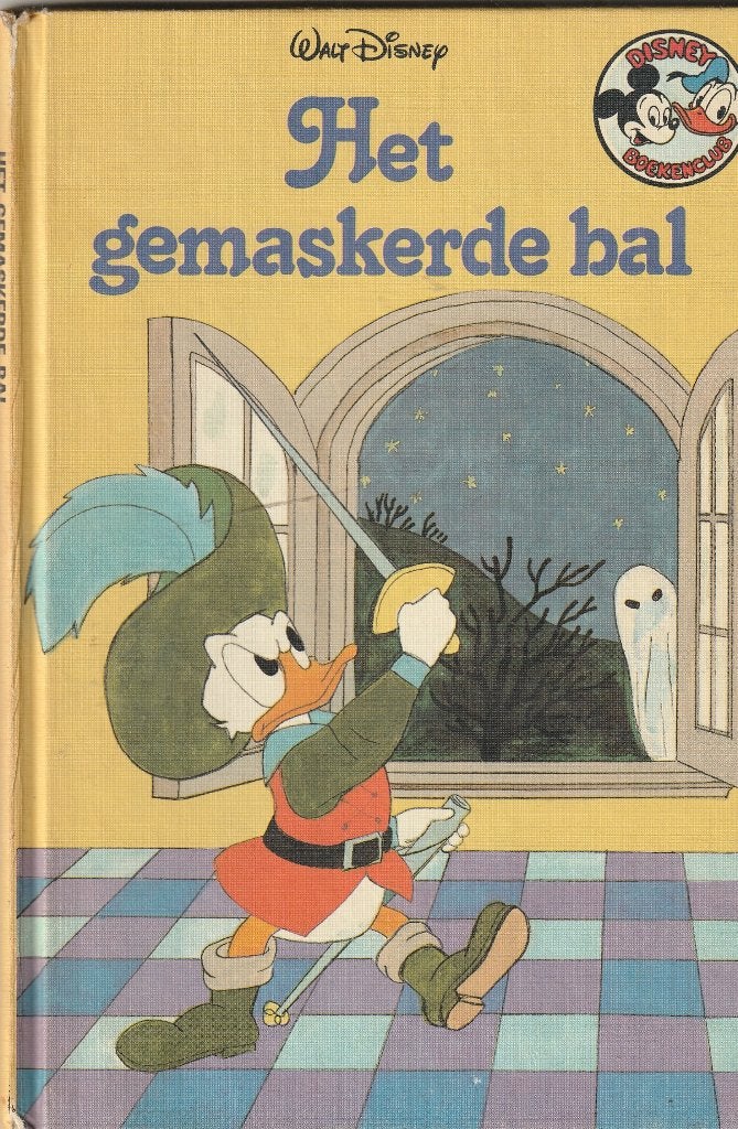 Het gemaskerde bal walt disney jaren 70 boekje, Ophalen of Verzenden, Gelezen, Fictie algemeen