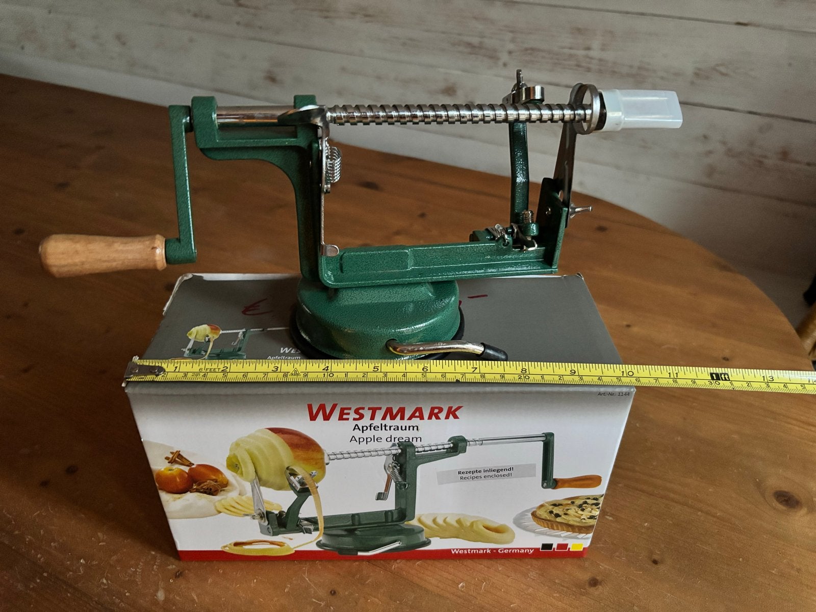 Westmark Apfeltraum Appel schilmachine, Huis en Inrichting, Keuken | Keukenbenodigdheden, Ophalen, Nieuw, Metaal, Overige merken