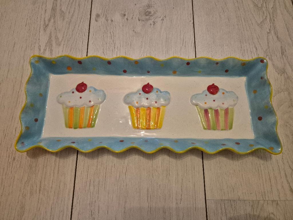 Mooie tray voor cupcakes, Ophalen of Verzenden, Zo goed als nieuw, Cupcakes, Serveervorm