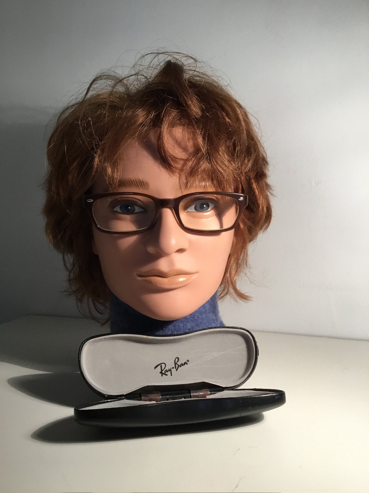 Ray Ban Bril Montuur ( in Hilversum ), Ophalen of Verzenden, Gebruikt, Bruin, Ray-Ban