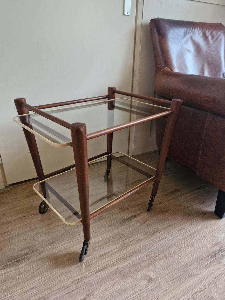 Vintage cees braakman trolley van pastoe. Deze trolley, Ophalen of Verzenden