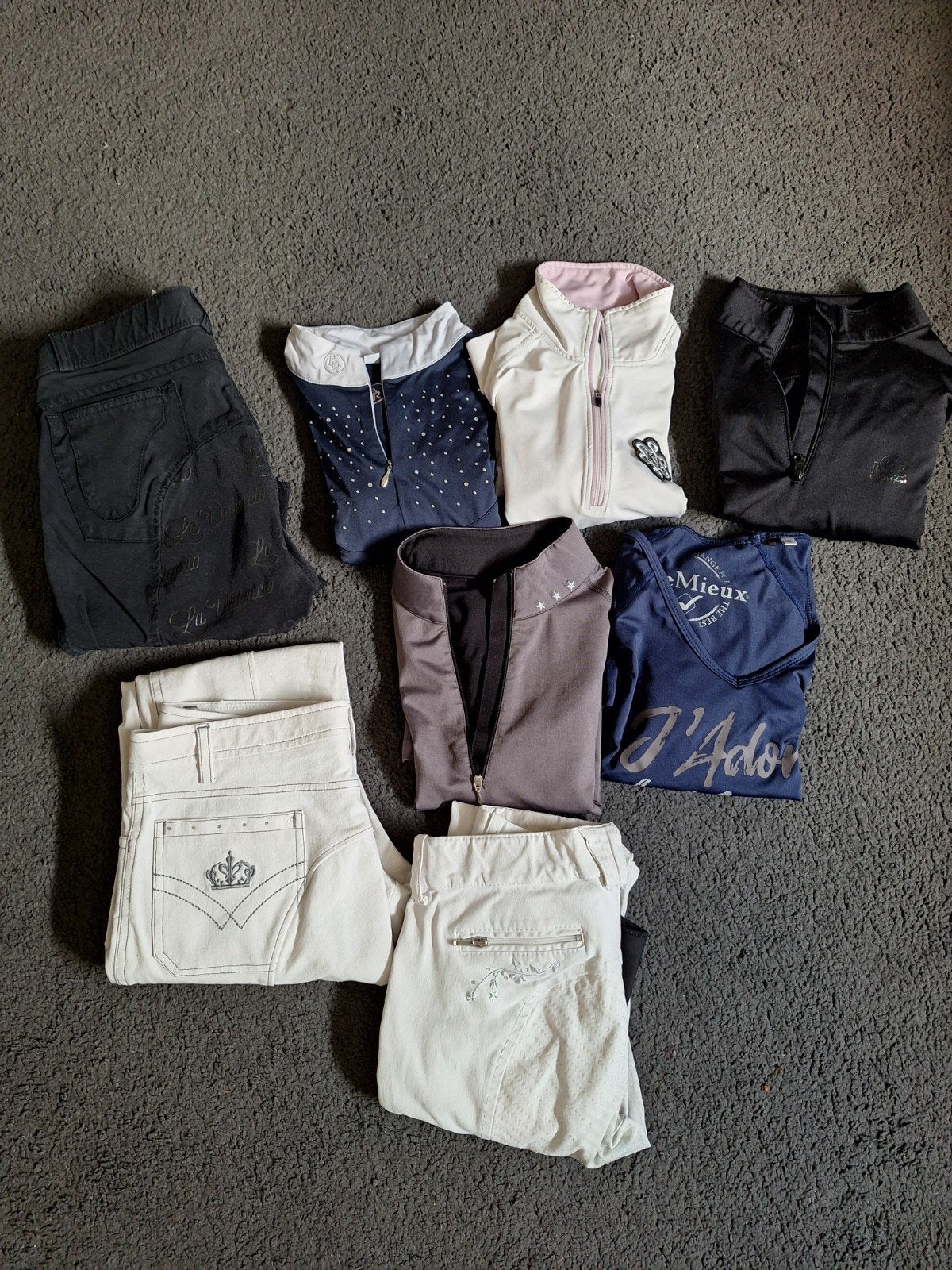 Rijbroeken maat 36 en shirts maat XS, Dieren en Toebehoren, Paardrijkleding, Ophalen of Verzenden, Dressuur, Onderkleding