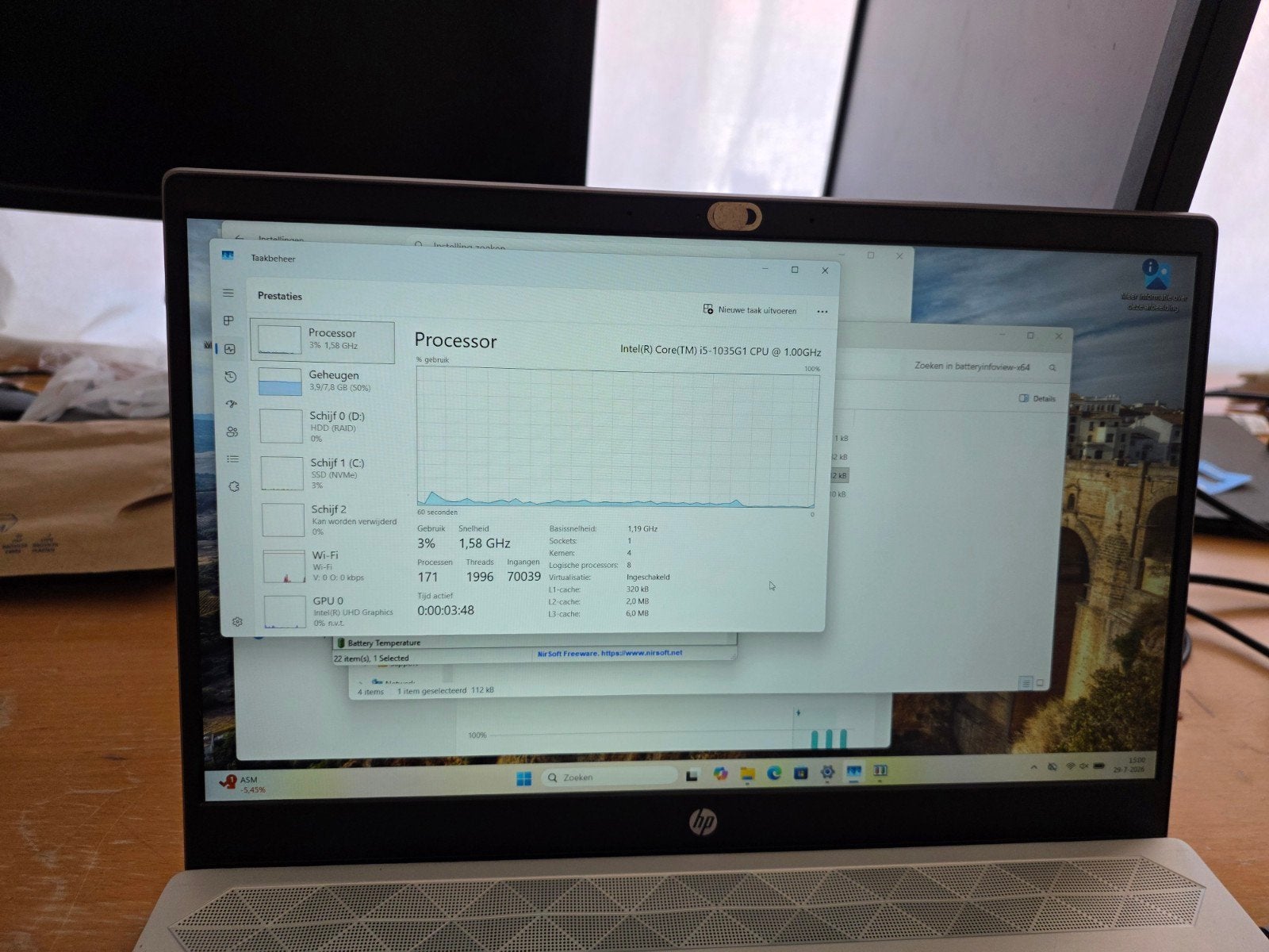 HP Pavilion 15, Ophalen, 8 GB, Zo goed als nieuw, HP