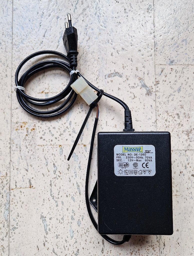 Massive Transformator / Trafo 12V 60VA voor Halogeen, Ophalen, Gebruikt, Overige merken, Overige typen