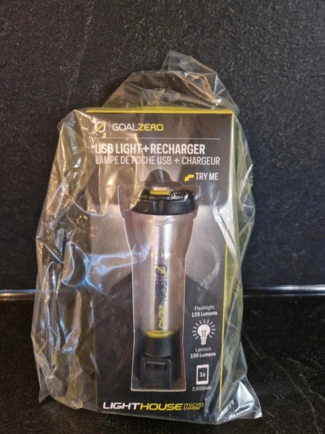 Goal Zero Lighthouse Micro Charge USB Zaklamp & Powerbank, Ophalen of Verzenden, Nieuw, Accu