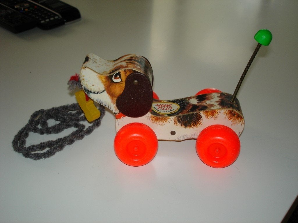 * Fisher Price Little Snoopy 1965, nr 693 *, Ophalen of Verzenden, Gebruikt