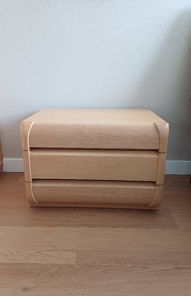 Vintage Nachtkastje Moser, Ophalen, Zo goed als nieuw, 45 tot 65 cm, Minder dan 55 cm