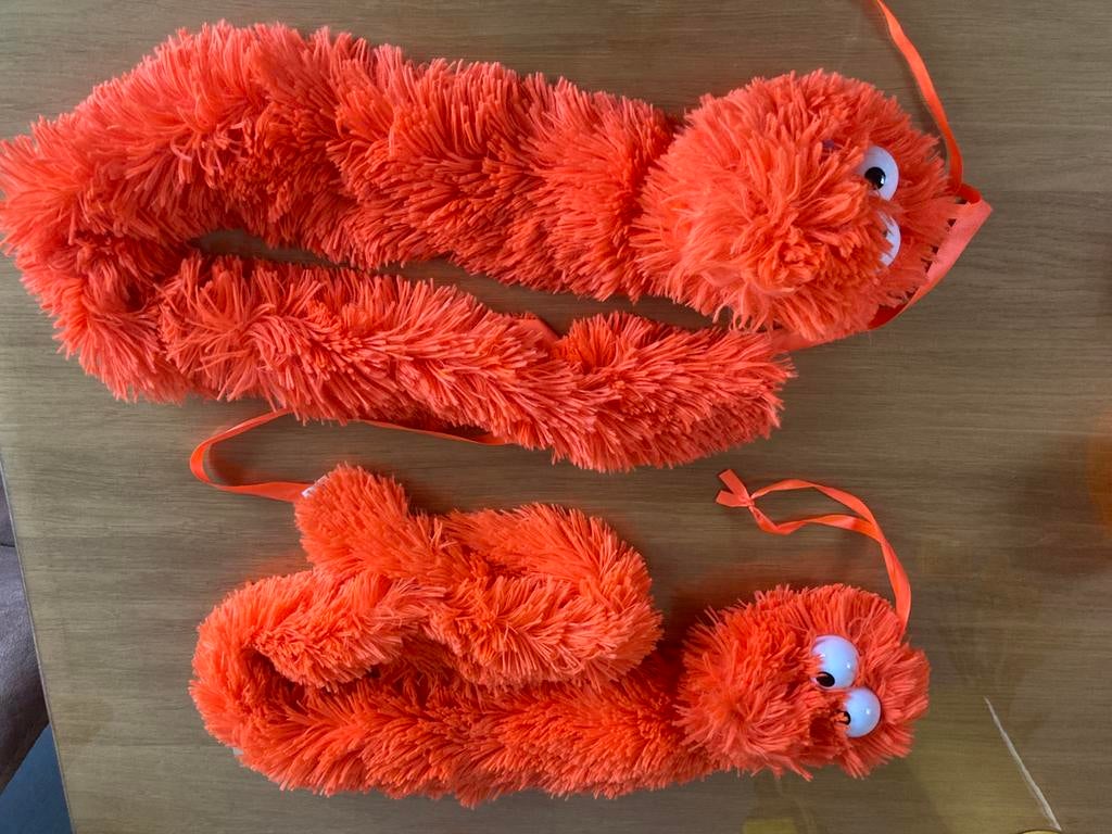 Boa oranje, Ophalen of Verzenden, Zo goed als nieuw, Oranje of Koningsdag