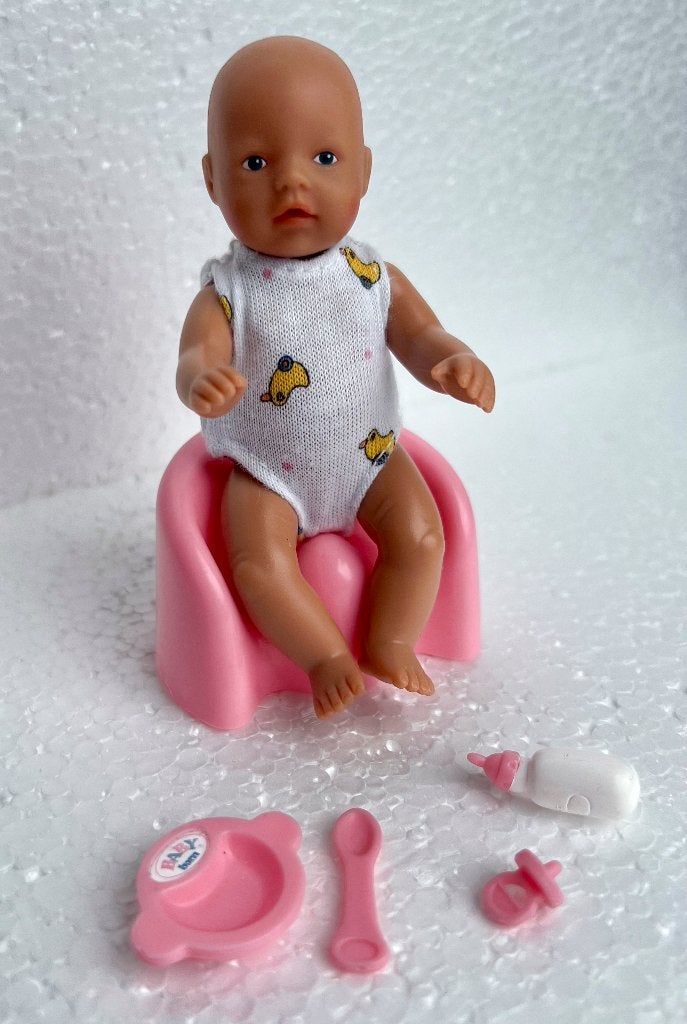 Mini baby born popje starters- set is zo goed als nieuw, Ophalen of Verzenden, Zo goed als nieuw, Overige typen
