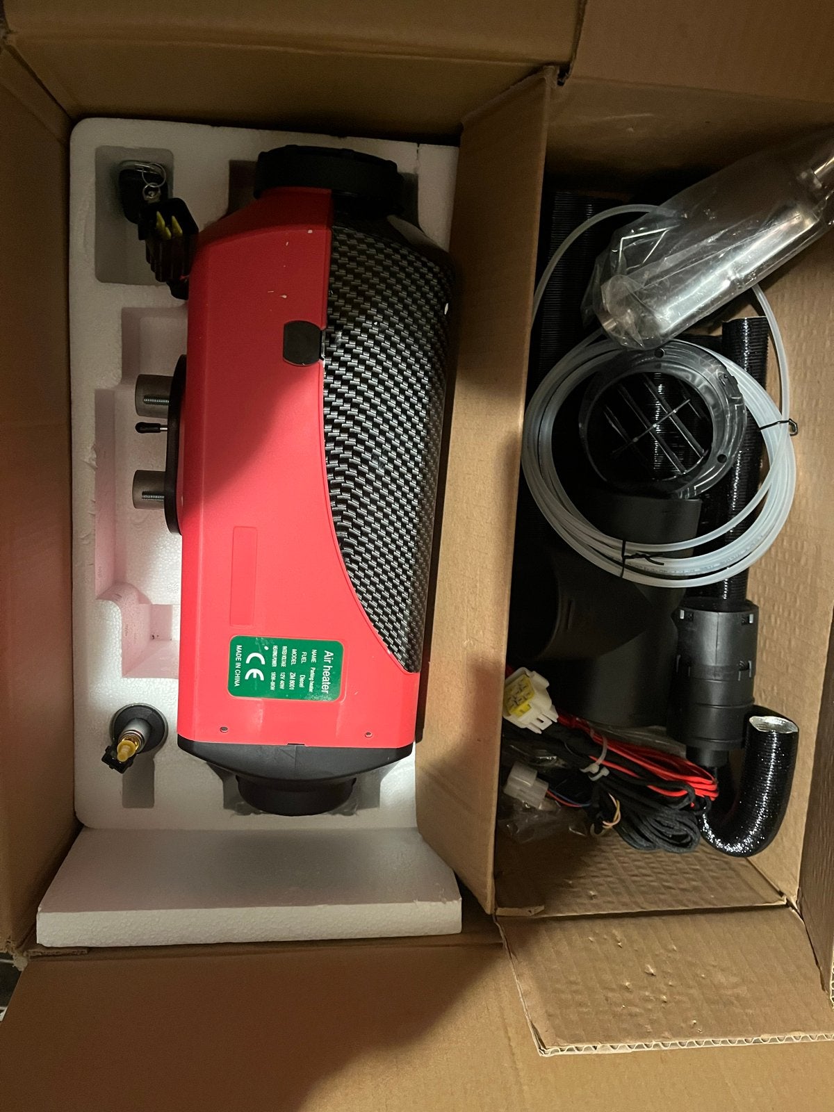 Diesel Standkachel 8KW voor Boot/Camper met Inbouwpakket, Ophalen, Nieuw