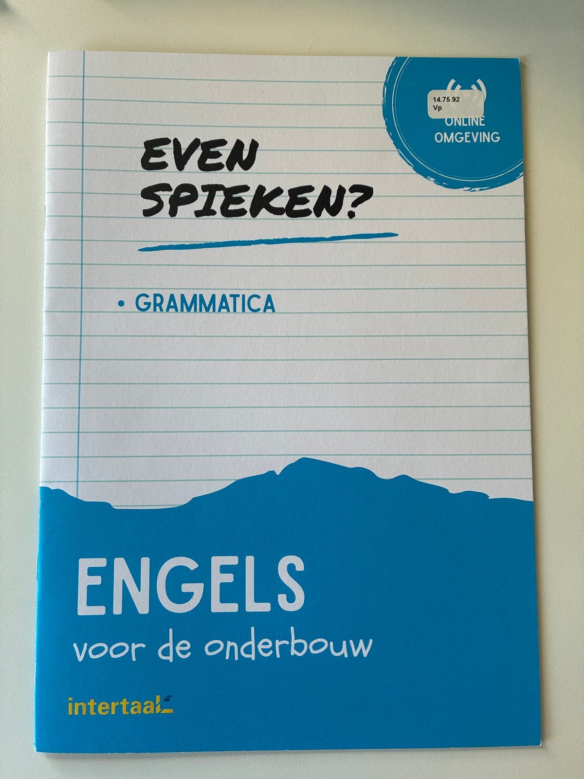 Even Spieken? - Grammatica Engels voor de onderbouw, Ophalen of Verzenden, Zo goed als nieuw, Overige niveaus, Engels