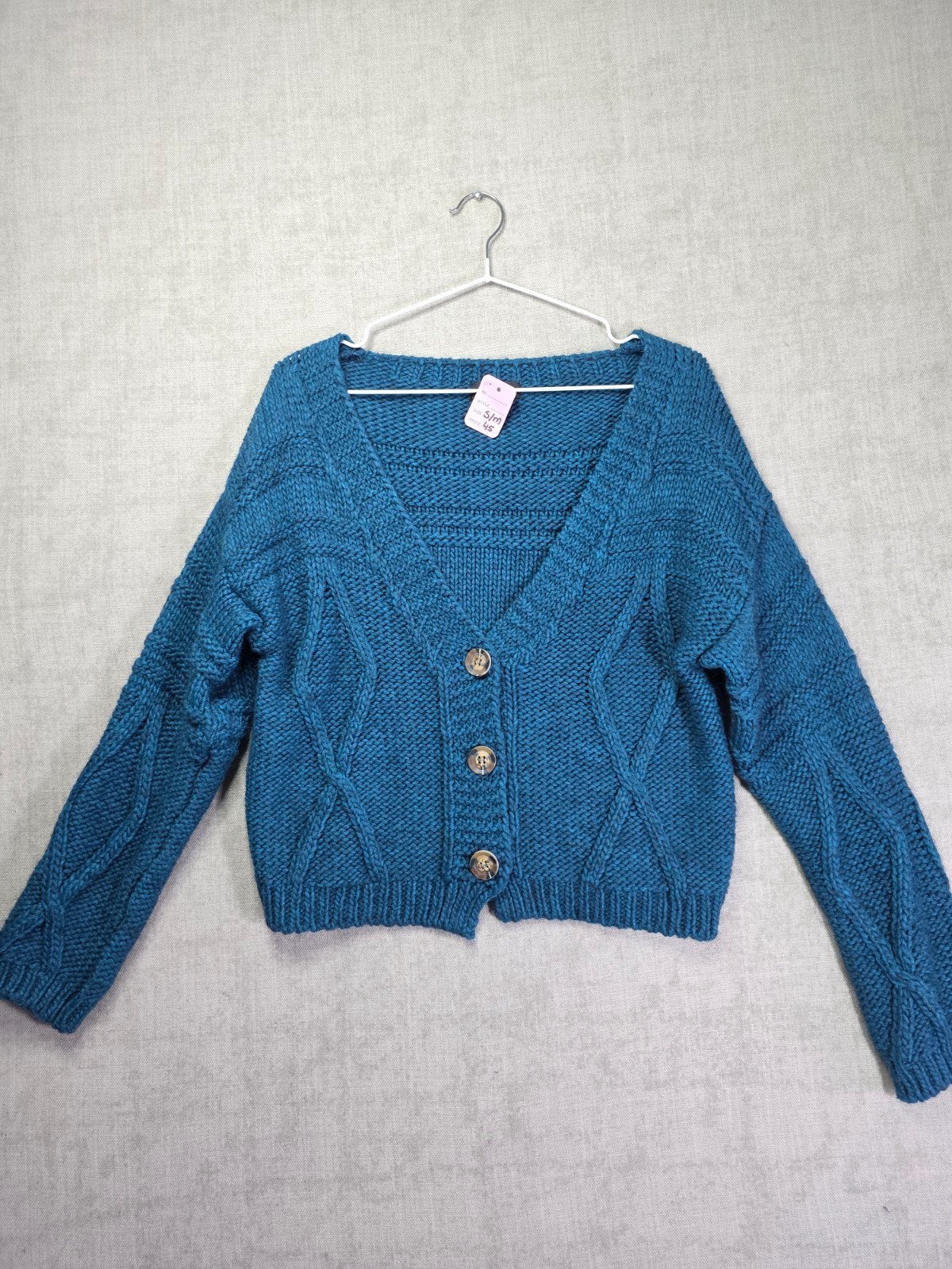 wol, alpaca kort vestje maat s/m, Kleding | Dames, Maat 38/40 (M), Blauw, Chastar, Nieuw