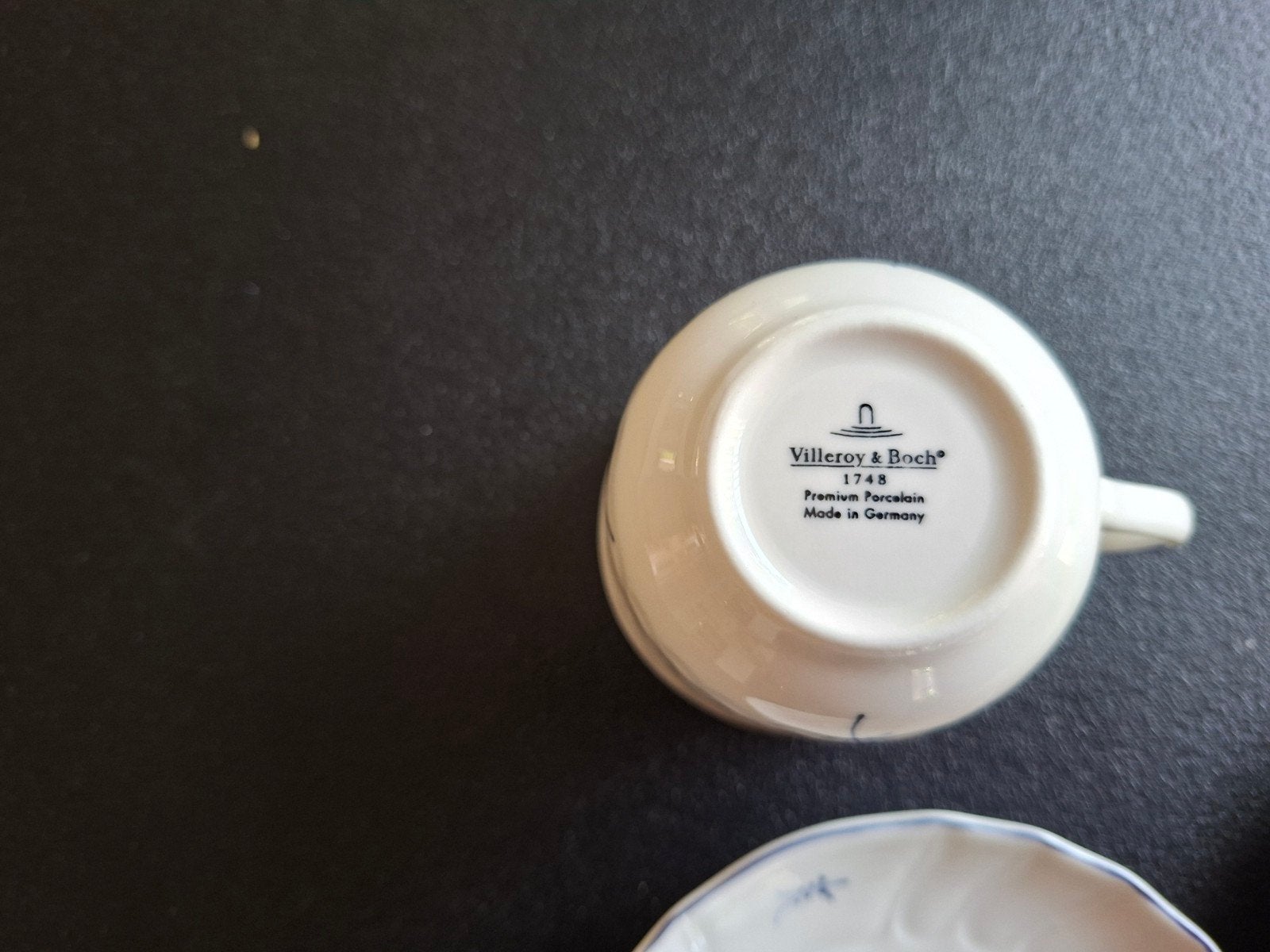 Villeroy & Boch 1748 Premium Porselein Kop en Schotel, Ophalen of Verzenden, Zo goed als nieuw, Overige stijlen, Kop(pen) en/of Schotel(s)