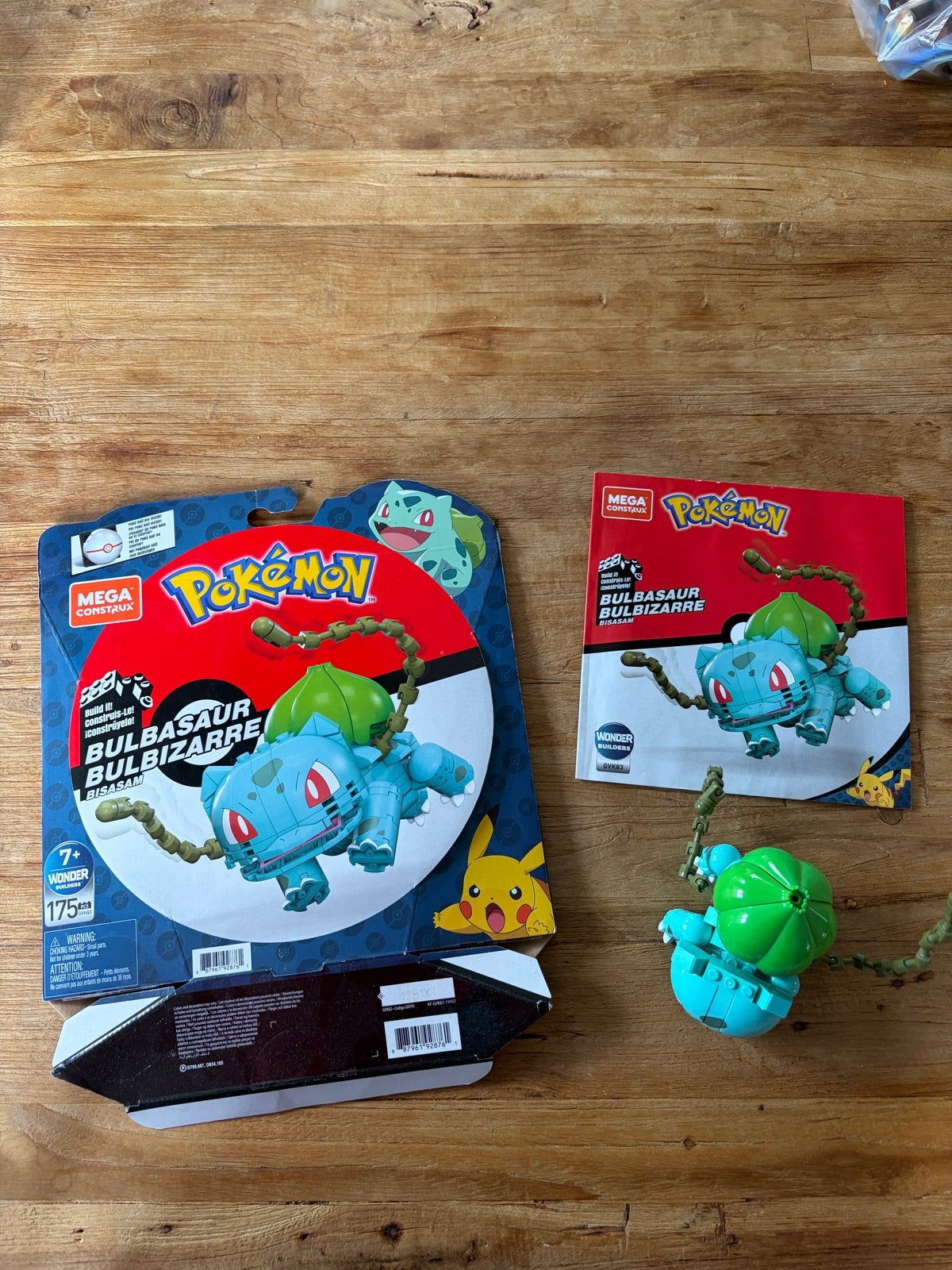 Mega Construx Pokémon Bulbasaur Bouwset, Ophalen of Verzenden, Nieuw, Megabloks