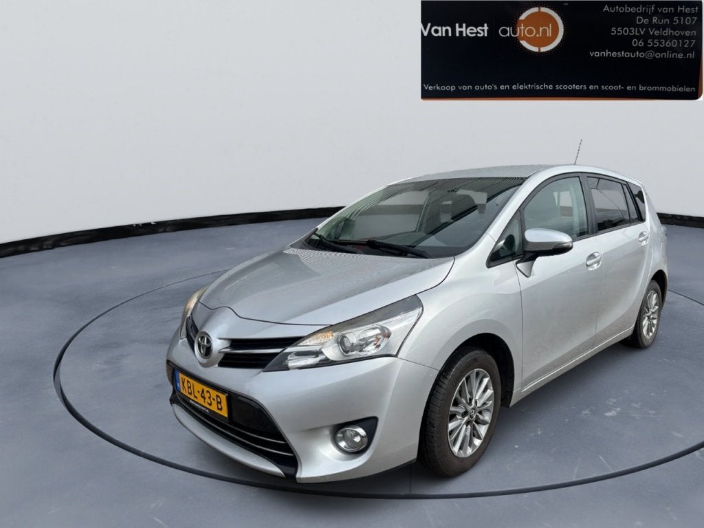 Toyota Verso 1.8 VVT-i Aspiration 3 MND GAR | NAVI | TREKHAA, Auto's, Toyota, Bedrijf, Te koop, Verso, ABS, Achteruitrijcamera