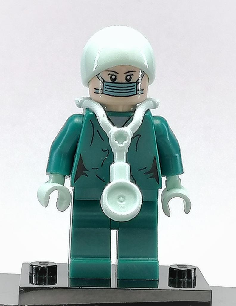 Minifiguur Arts € 2,50, Ophalen of Verzenden, Zo goed als nieuw, Overige merken