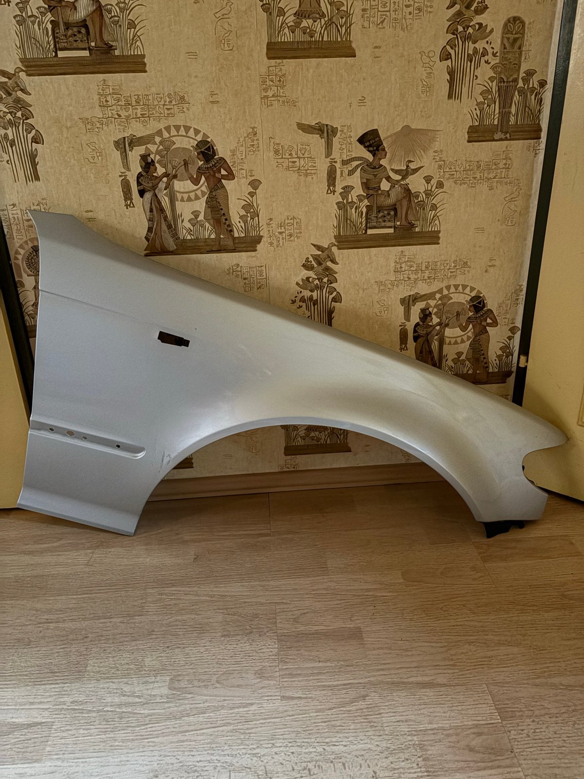 BMW 3 Serie E46 Spatbord Rechts Voor. Grijs, Auto-onderdelen, Carrosserie en Plaatwerk, Ophalen, Gebruikt, Voor, Spatbord