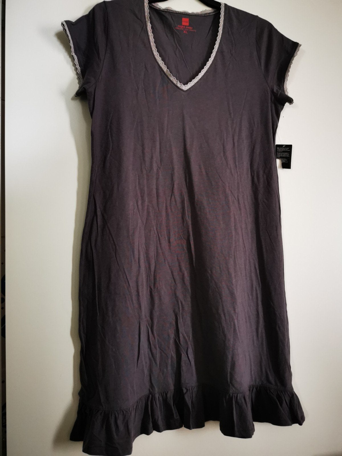 Hema Nachthemd 100% Katoen Maat XL Nieuw, Hema, Ophalen of Verzenden, Nieuw, Maat 46/48 (XL) of groter