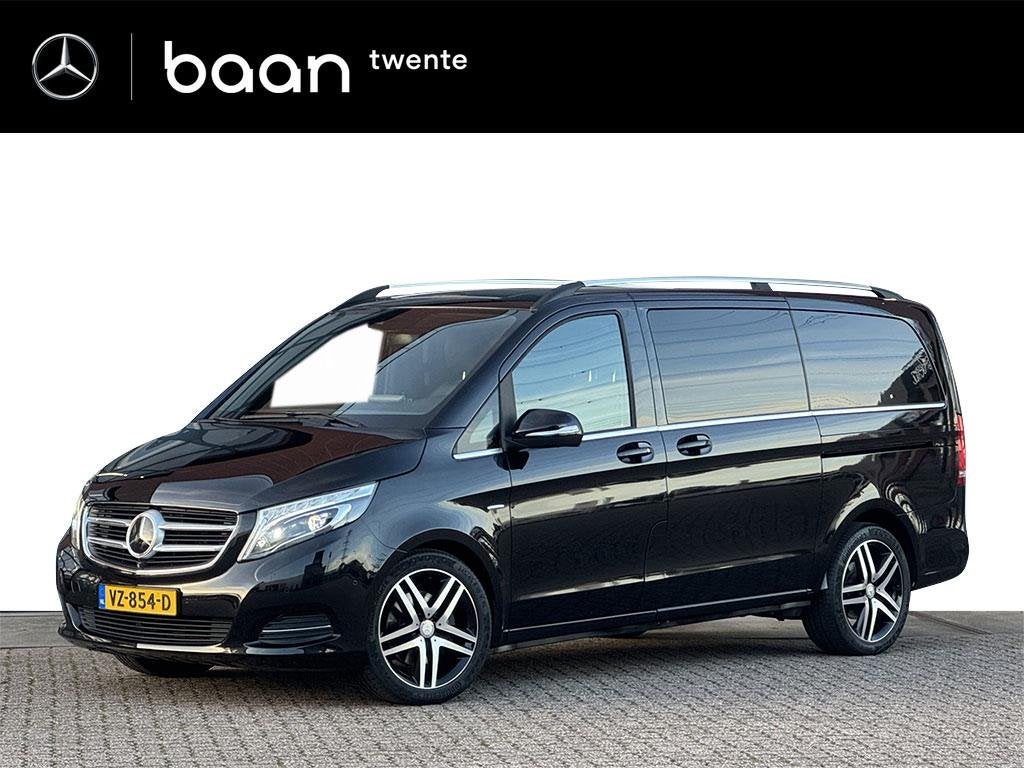 Mercedes-Benz V-Klasse V 250d L DC Avantgarde Ed. | 360° Ca, Auto's, Bestelauto's, Gebruikt, Met garantie (alle), 2500 kg, Zwart