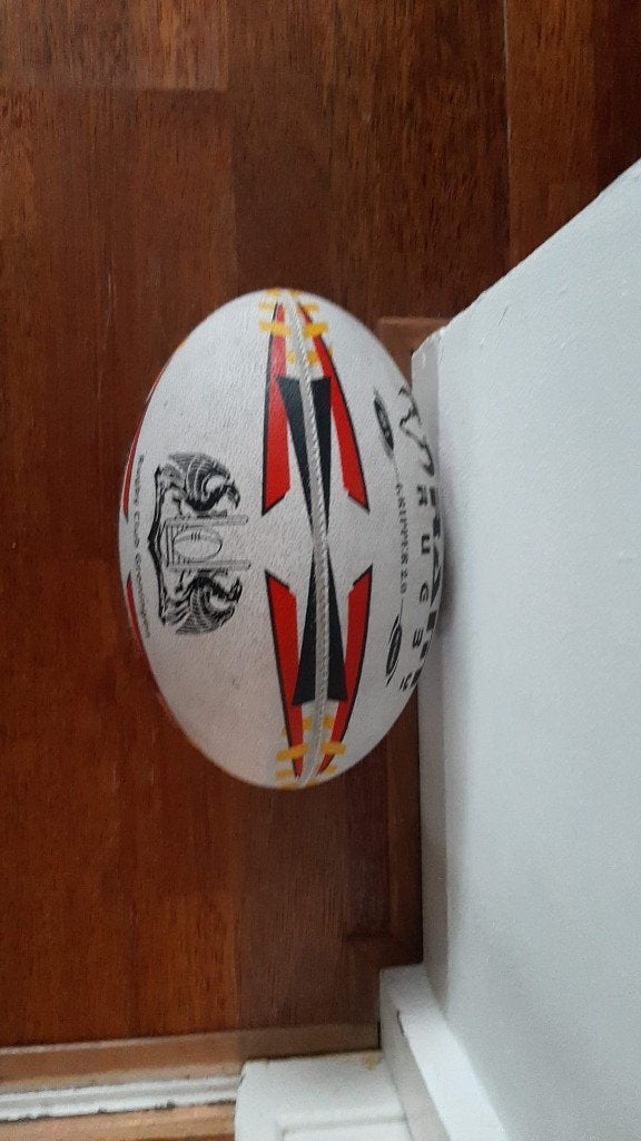 Rugbybal, Ophalen, Gebruikt, Bal