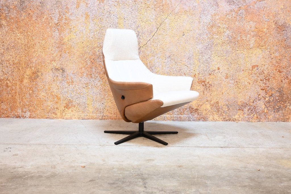 ZGANieuw Topform Sesto design relax draaifauteuil, 75 tot 100 cm, Ophalen of Verzenden, Zo goed als nieuw, Topform