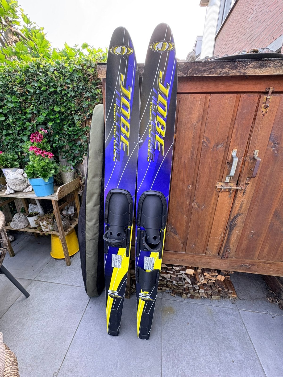 Waterski’s merk Jobe Power Flex, Watersport en Boten, Waterski's, Ophalen, Gebruikt, Waterski's, Met skitouw