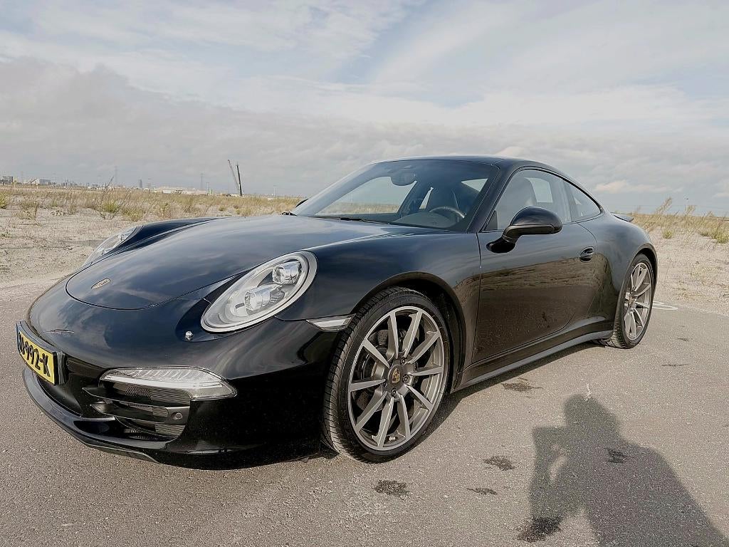 Porsche 911 Carrera 4 (991.1) Black Edition – eind 2015, Auto's, Porsche, Automaat, USB, 74 €/maand, 4 stoelen