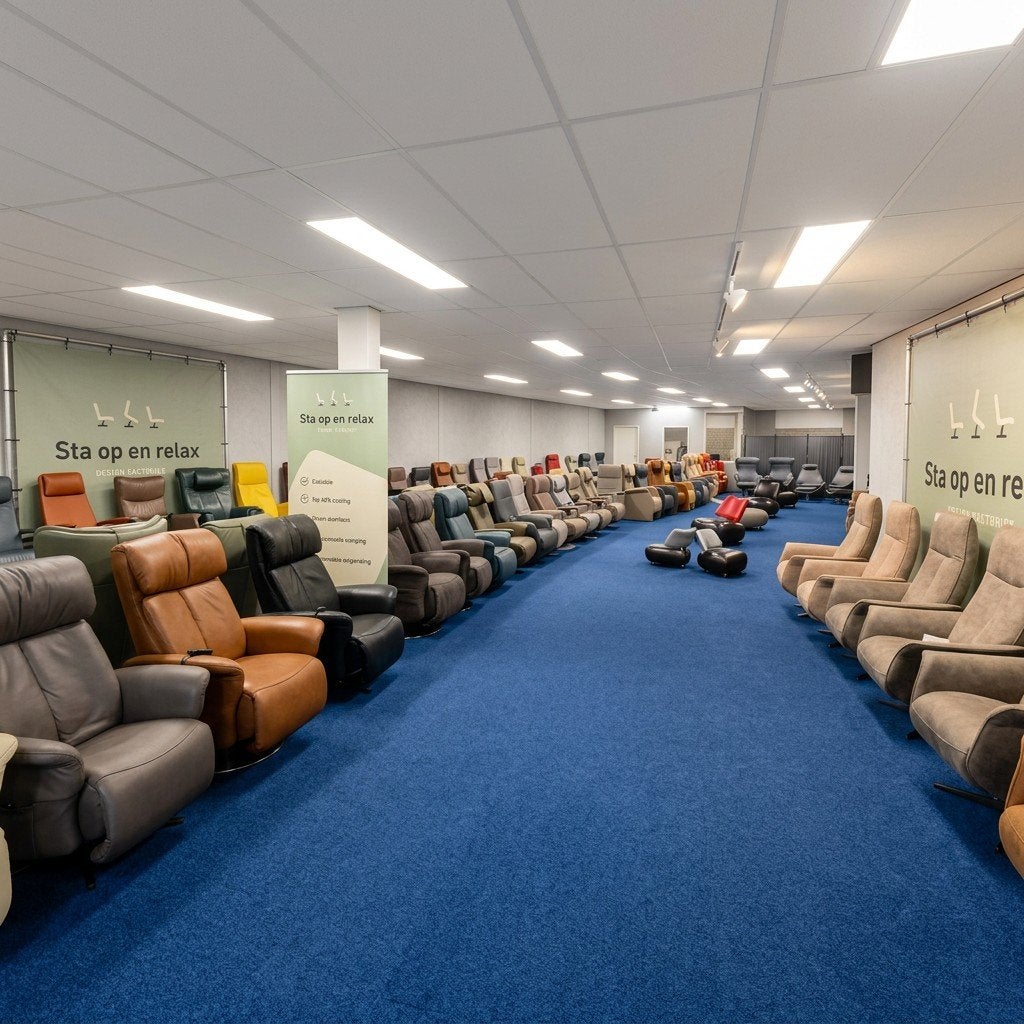 sta op relax fauteuil Prominent ZGAN extra luxe op accu🔋, Sta-op-en-relax, Minder dan 75 cm, Hoofdstraat 60 Schijndel, Ophalen of Verzenden