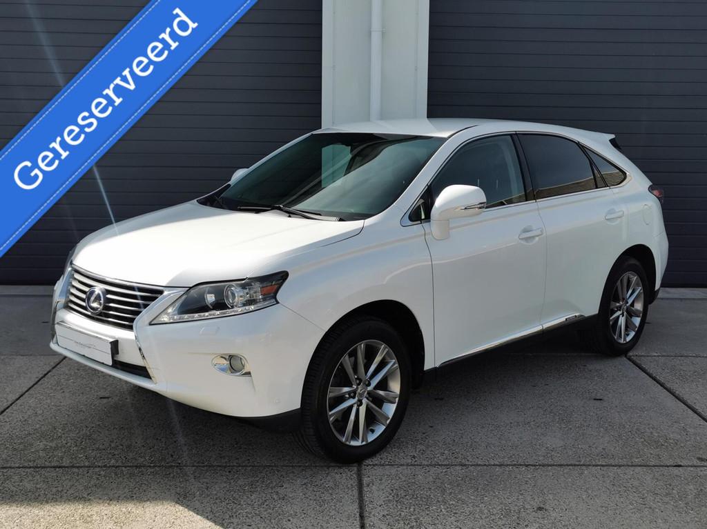 Lexus RX 450h 4WD Special Edition 1eigenaar 2 JAAR GARANTIE, Auto's, Lexus, Automaat, Gebruikt, Zwart, Wit