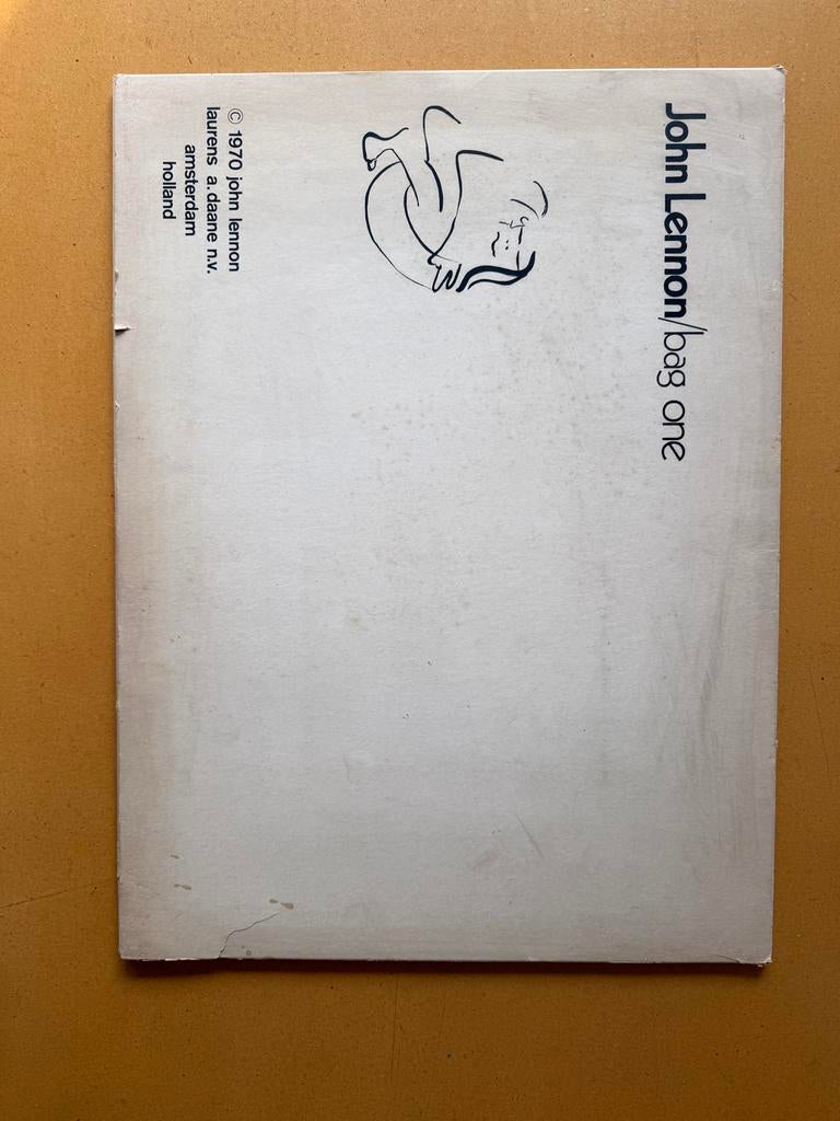 John Lennon/Bag One Litho (1970) - Zeldzaam Kunstwerk, Ophalen of Verzenden