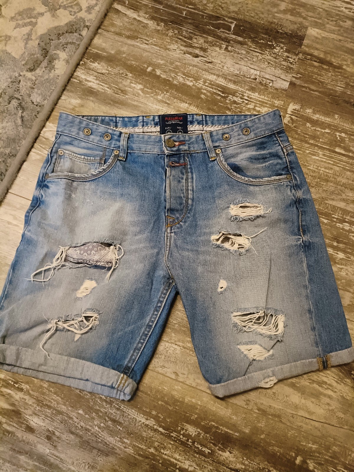 Pull & Bear spijkerbroek maat 44, Blauw, Ophalen of Verzenden, Zo goed als nieuw, W33 - W34 (confectie 48/50)