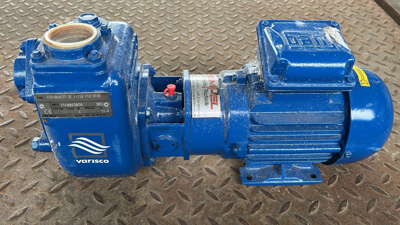 Varisco Zelfaanzuigende vuilwaterpomp  1 kW, 2021, Ophalen of Verzenden